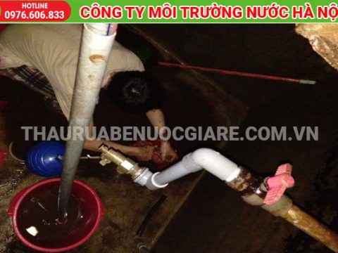 Thau rửa bể Huỳnh Thúc Kháng Ba Đình, Hà Nội chuyên nghiệp