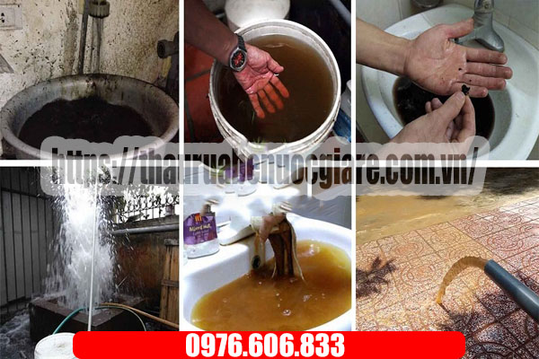 Sục rửa đường ống nước sạch